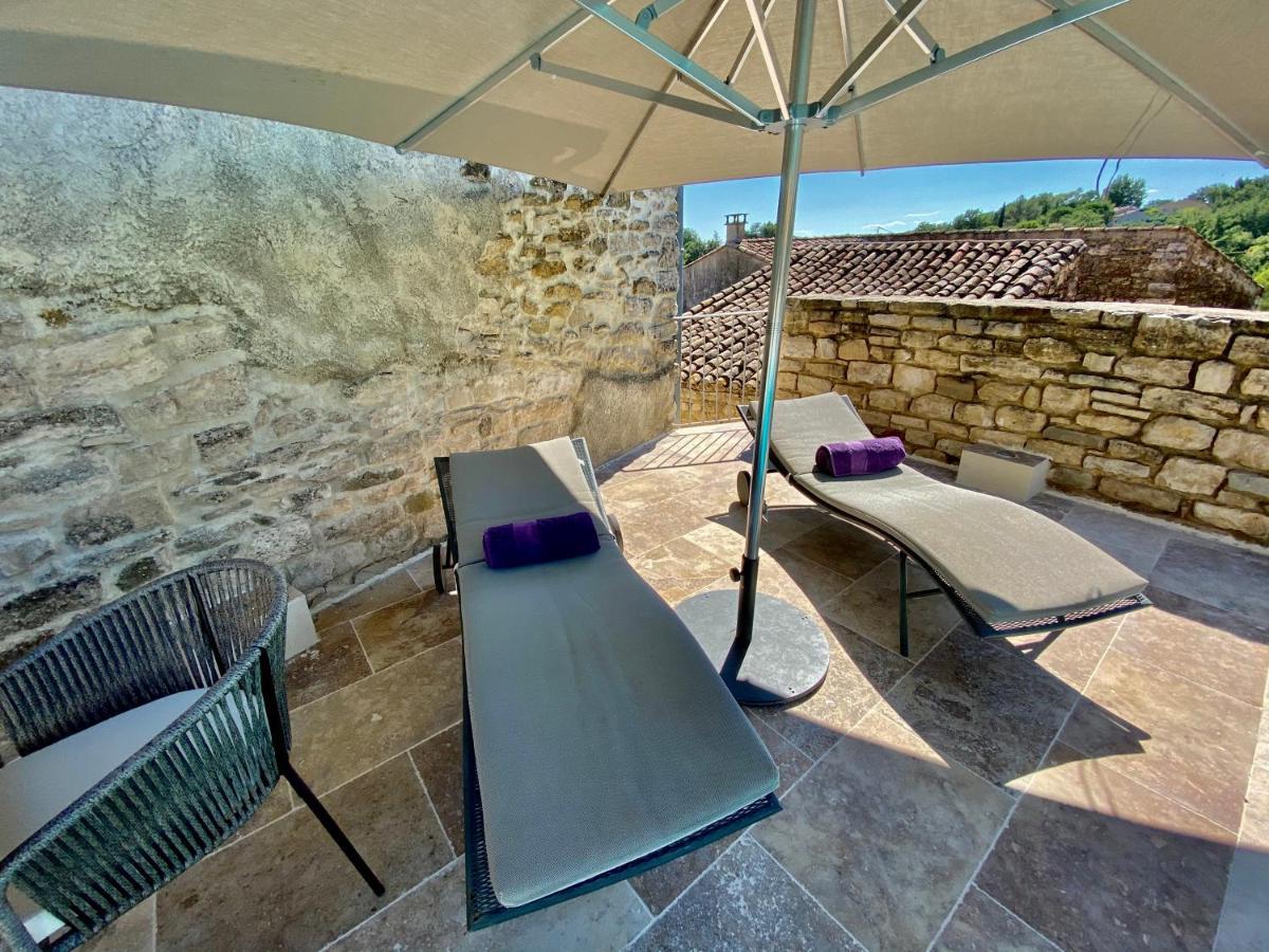 La Maison Des Vendangeurs - Table D'Hotes Le Soir Du Jeudi Au Dimanche- Jacuzzi - Balneo Spa - Acces Piscine Pour Toutes Les Chambres Sauf Studio Coquet- Piscine De Mai A Mi-Octobre Martignargues ภายนอก รูปภาพ